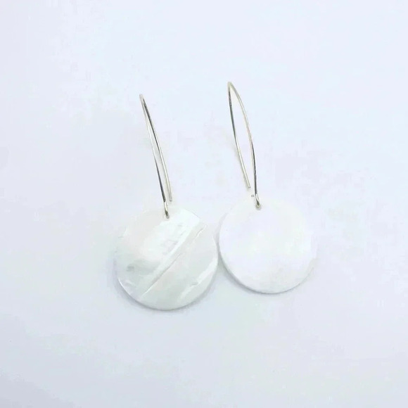 Drop Dangle Pearl Earrings - Picture 2 of 3